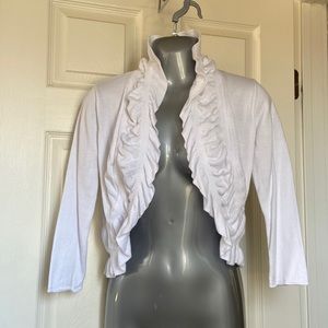 NY Collection Size S. Pure white color.